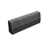 Бордюр 25-15-100 см, колір Чорний