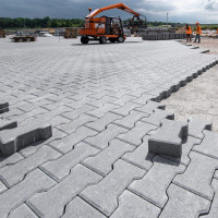 Бруківка Гантель, колір Сірий, 8 см