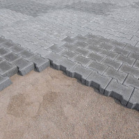 Бруківка Гантель, колір Сірий, 6 см