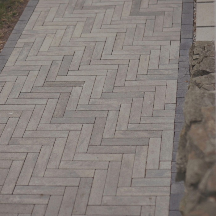 Тротуарна плитка Лунго, колір Арагон, 6 см