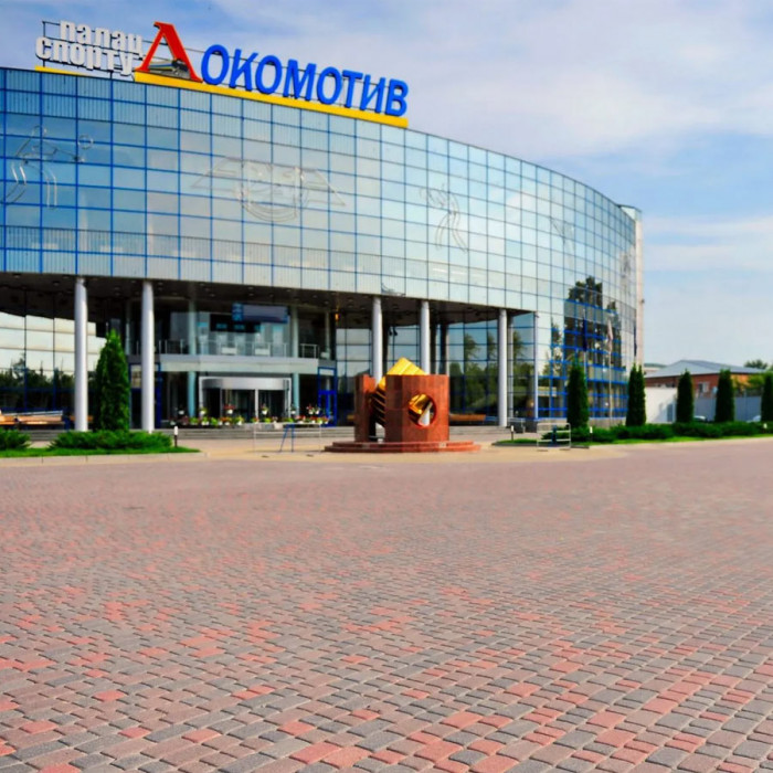 Тротуарна плитка Львівська, колір Червоний, 6 см