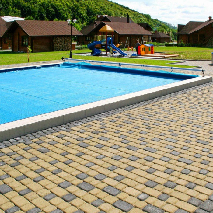 Тротуарна плитка Львівська, колір Гірчичний, 4,5 см