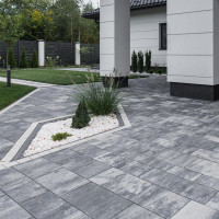 Бруківка Модерн, колір Хром, 6 см