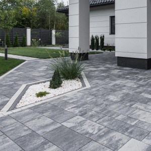 Бруківка Модерн в кольорі Хром