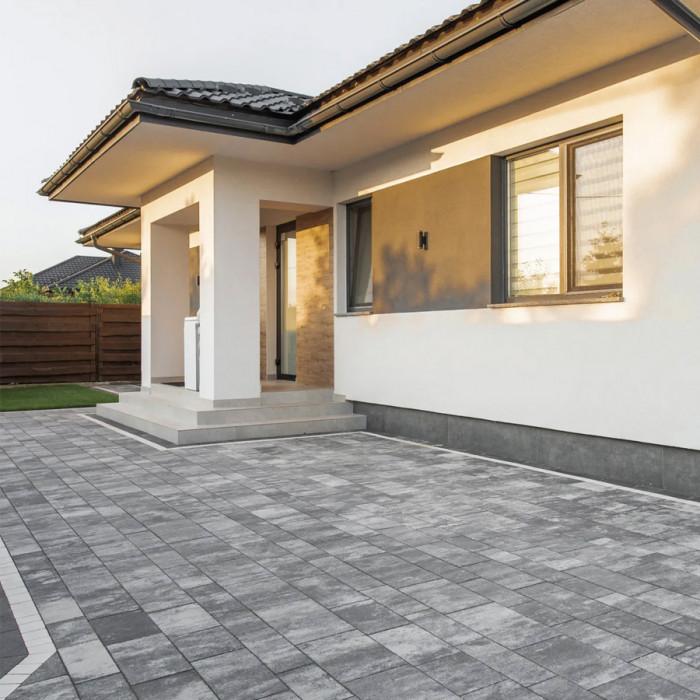 Тротуарна плитка Модерн, колір Хром, 6 см