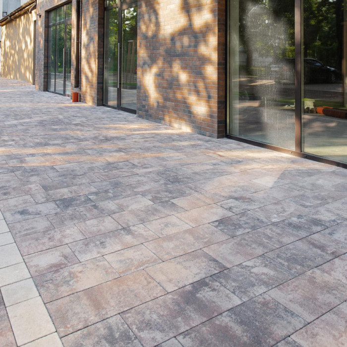 Тротуарна плитка Новатор міні, колір Ферум, 6 см