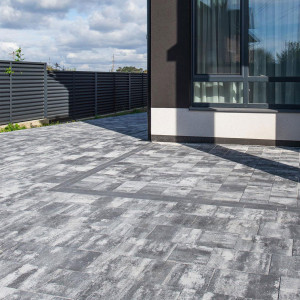 Бруківка Новатор міні в кольорі Хром