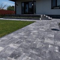 Бруківка Новатор міні, колір Карбон, 6 см