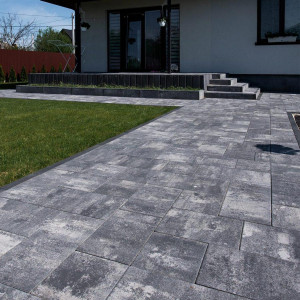 Бруківка Новатор міні в кольорі Карбон