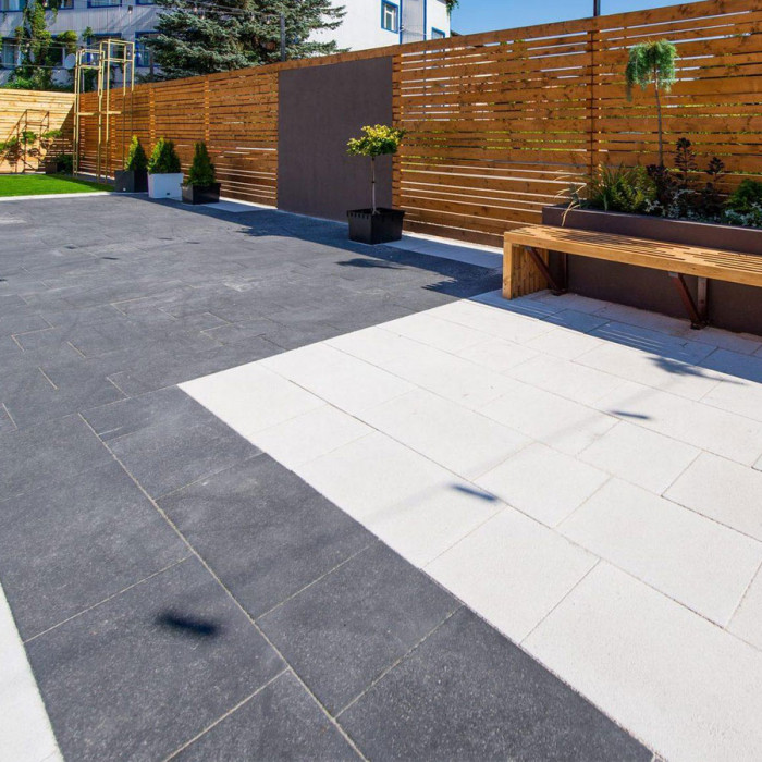 Тротуарна плитка Новатор 6, колір Чорний, 6 см