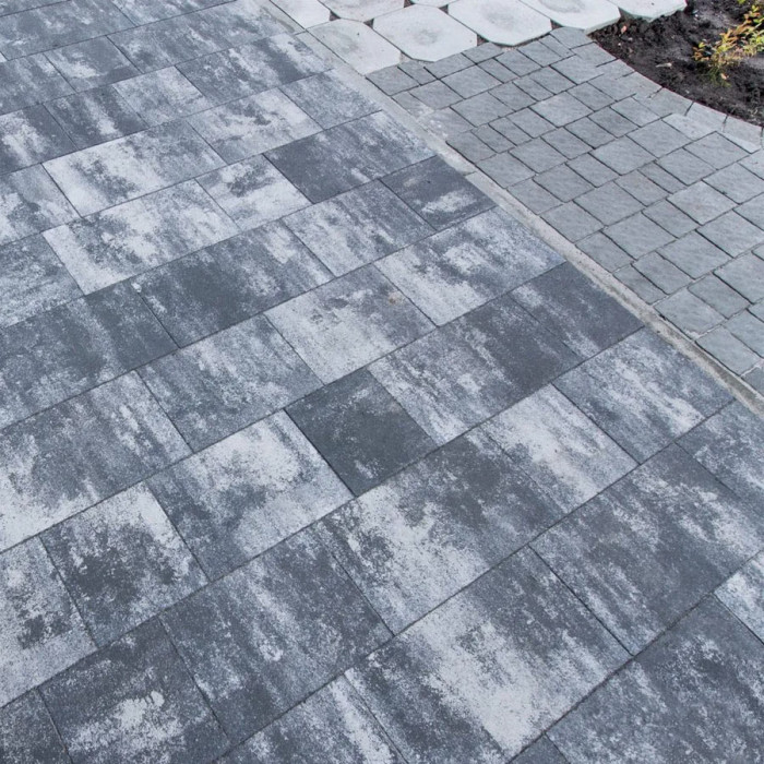 Тротуарна плитка Новатор 6, колір Хром, 6 см