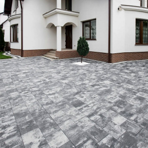 Бруківка Новатор 6 в кольорі Хром