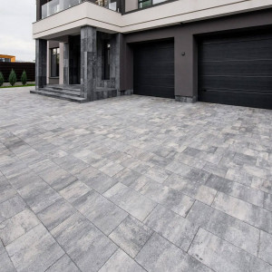 Бруківка Новатор 6 в кольорі Карбон