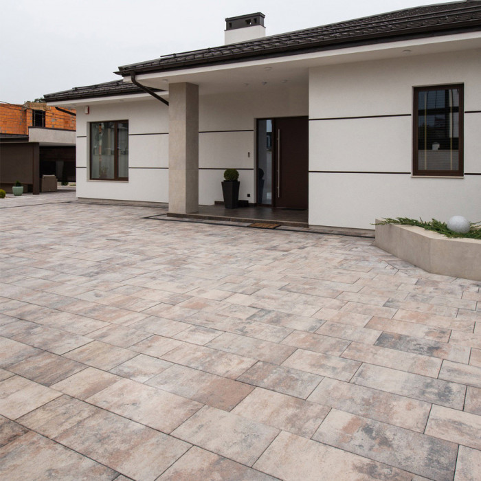 Тротуарна плитка Новатор 6, колір Сепія, 6 см