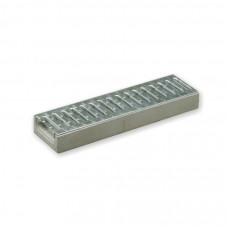 Лоток водовідвідний  бетонний 60-140-500 мм з оцинкованою решіткою класу А