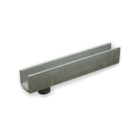 Лоток водовідвідний  бетонний 160-140-1000 мм з відводом вниз