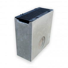 Дощоприймач бетонний 500-210-500 мм з чавунною решіткою класу D, E