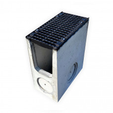 Дощоприймач бетонний 580-260-500 мм з чавунною решіткою класу D, E