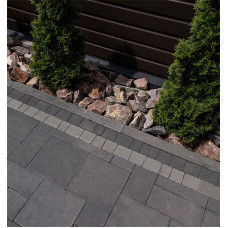 Бруківка Рокко, колір Чорний, 6 см