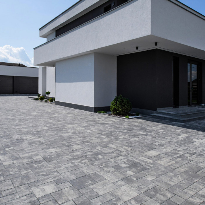 Тротуарна плитка Рокко, колір Хром, 6 см