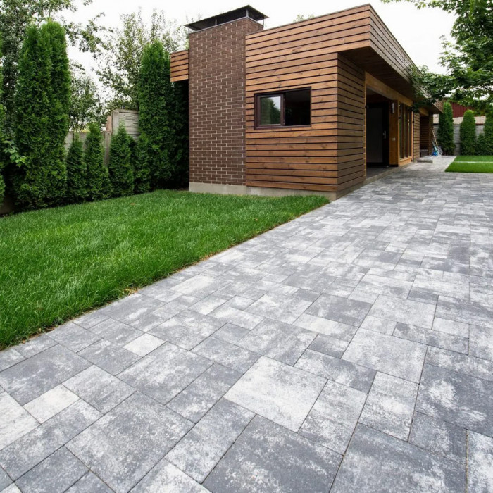 Тротуарна плитка Рокко, колір Хром, 6 см