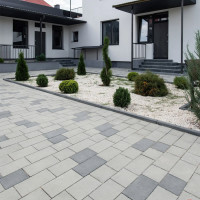 Бруківка Романо, колір Сірий, 8 см