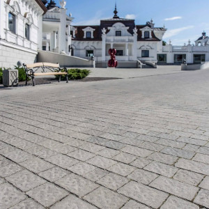 Бруківка Римський камінь, колір Сірий, 8 см