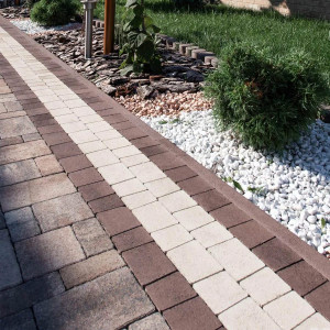 Бруківка Торні в коричневому та білому кольорі