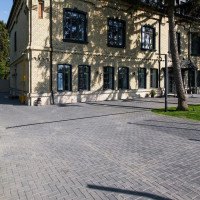 Бруківка Цегла, колір Чорний, 6 см