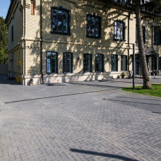 Бруківка Цегла, колір Чорний, 6 см