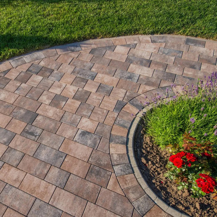 Тротуарна плитка Романо, колір Ферум, 6 см