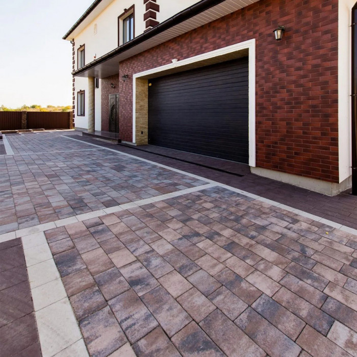 Тротуарна плитка Романо, колір Ферум, 6 см