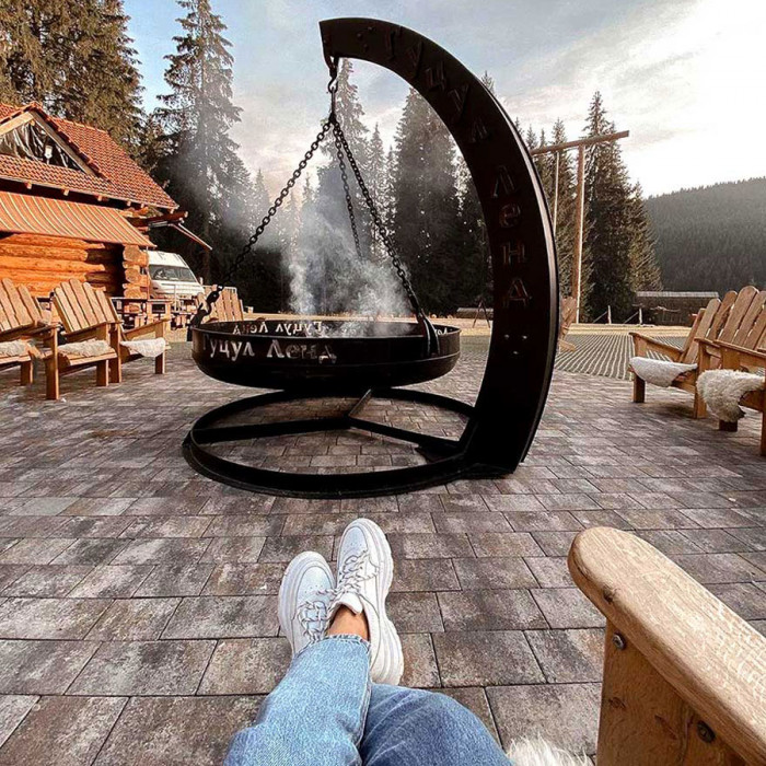 Тротуарна плитка Романо, колір Ферум, 6 см