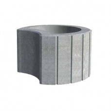 Квітник бетонний, колір Сірий