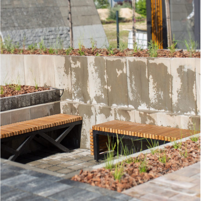 Бетонна підпірна L-стінка 32-40-50 см