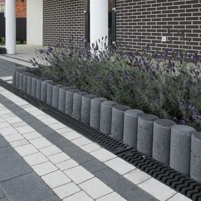 Палісад півмісяць h – 30 см, колір Чорний