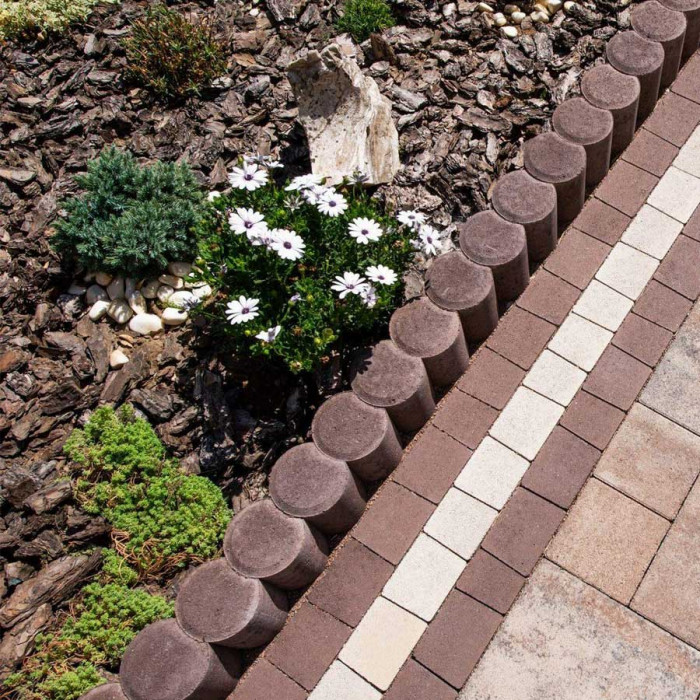 Палісад півмісяць h – 30 см, колір Чорний