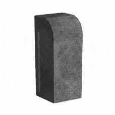 Поребрик садовий h – 25 см Чорний