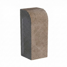 Поребрик садовий h – 25 см Коричневий