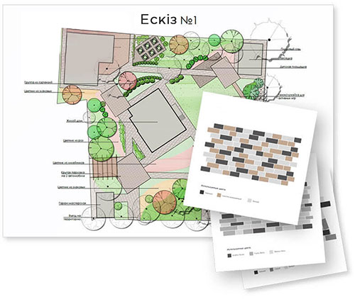 Приклад ескізів дизайн-проекту
